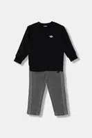Kojenecká sada adidas Originals černá barva, JY3545