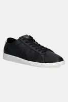 Kožené tenisky Calvin Klein Jeans LOW PROFILE CUPSOLE TMB LTH pánské, černá barva, YM0YM01331