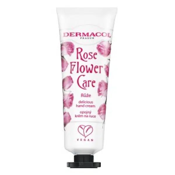 Dermacol Rose Flower Care krém na ruce Delicious Hand Cream 30 ml