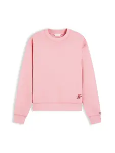 TOMMY HILFIGER Mikina  ružová