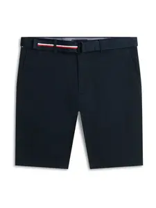 TOMMY HILFIGER Chino nohavice 'Denton Ess'  námornícka modrá
