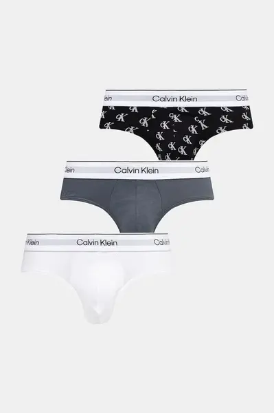 Calvin Klein Underwear  slipy pánske bavlnené s elastanom 3-pak