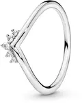 Pandora Strieborný prsteň s kamienkami Timeless 198282CZ 50 mm