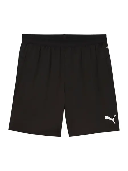 PUMA Športové nohavice 'TeamCup'  čierna / biela