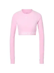 NIKE Funkčné tričko 'PRO'  svetloružová / biela