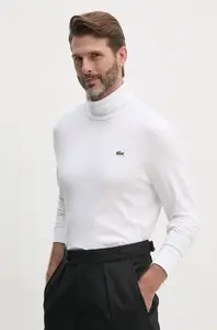 Lacoste  Bavlněné tričko s dlouhým rukávem