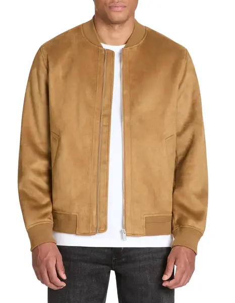 Celio Judain Faux Suede Jacket - Men's