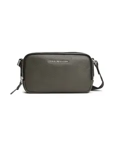 TOMMY HILFIGER Taška cez rameno  tmavozelená
