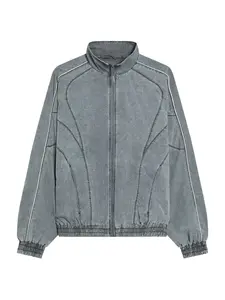 Bershka Prechodná bunda  kamenná