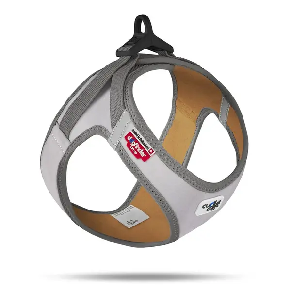 Postroj pre psov Glow Reflective Gray M, 6-9 kg