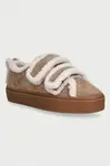 Inuikii  Shearling Low Velcro sneakers boty dámské semišové