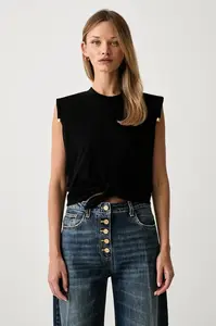 Elisabetta Franchi  top dámský bavlněný