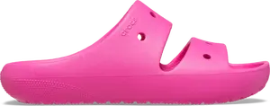 Dětské pantofle crocs classic v2 růžová 37-38