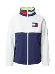TOMMY HILFIGER Prechodná bunda  námornícka modrá / biela