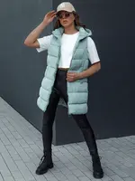 Dámská prošívaná vesta BRITA zelená