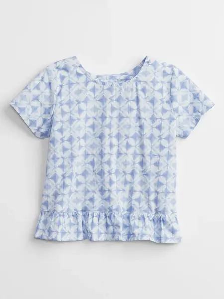 GAP Dětské tričko wrap back t-shirt - Holky