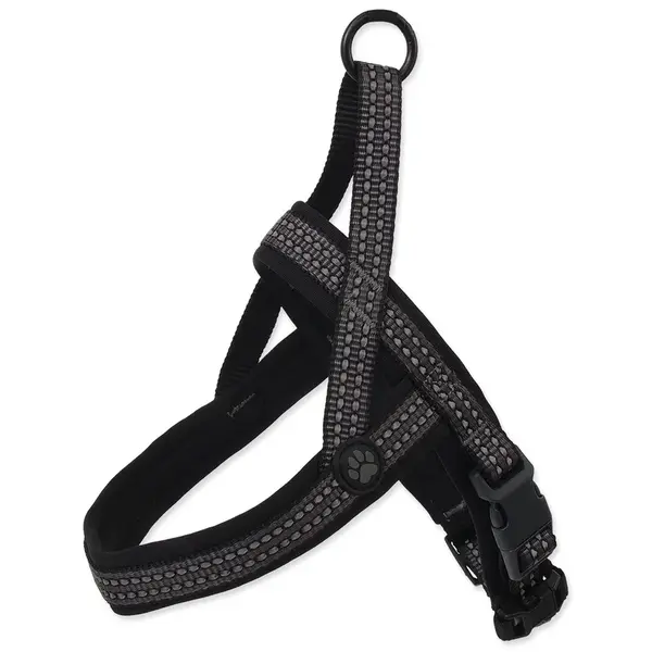 Active Dog Postroj Neoprene S/M šedý 2x52-60cm