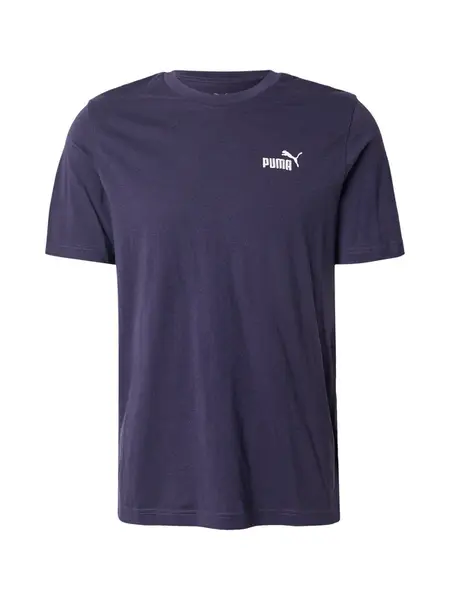PUMA Tričko 'Ess No. 1'  námornícka modrá / biela