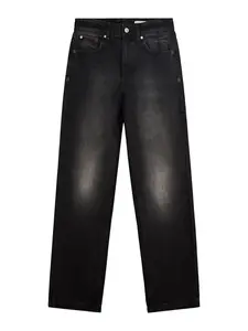 Bershka Džínsy  čierna