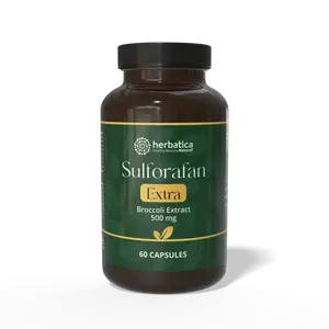 Sulforafán EXTRA - extrakt z brokolice 500 mg, 60 kapsúl - Herbatica