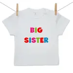 Boodyy Tričko s krátkym rukávom Big sister 98 (2-3 roky)