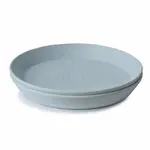 Mushie okrúhly tanier 2ks - Powder Blue