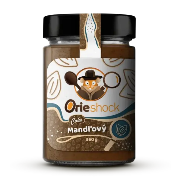 Orieshock čoko mandľový 350g