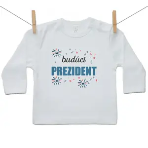 Boodyy Tričko s dlhým rukávom Budúci prezident 134 (8-9 rokov)