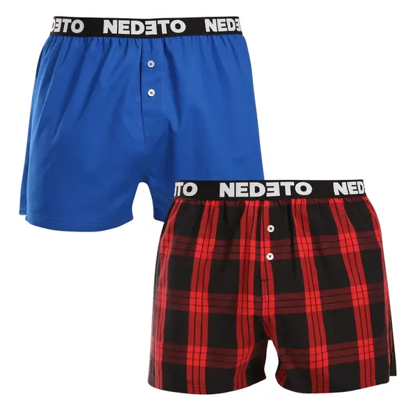 2PACK pánske trenky viacfarebné (2NTC010) XXL