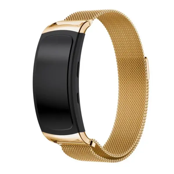 BStrap Milanese remienok na Samsung Gear Fit 2, gold
