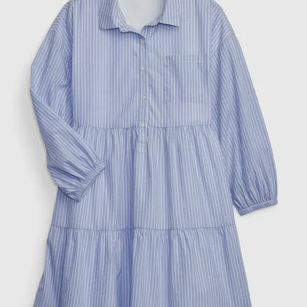 GAP Dětské pruhované šaty - Holky