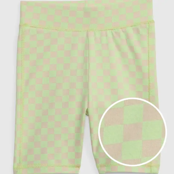 GAP Dětské kraťasy organic šachovnice - Holky