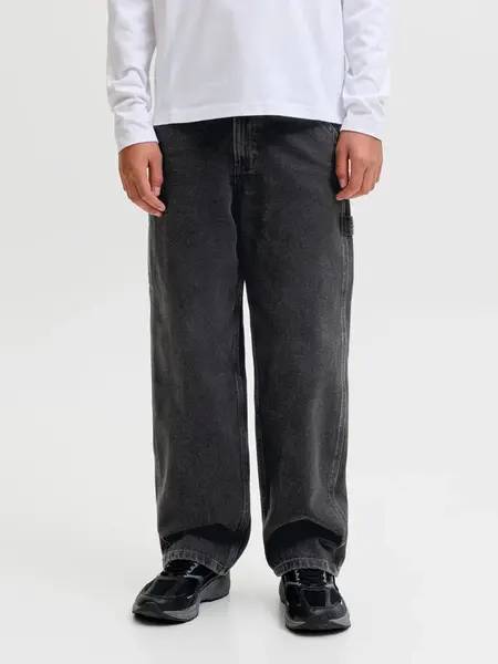 Jack & Jones Junior Džínsy 'JJIALEX'  čierna