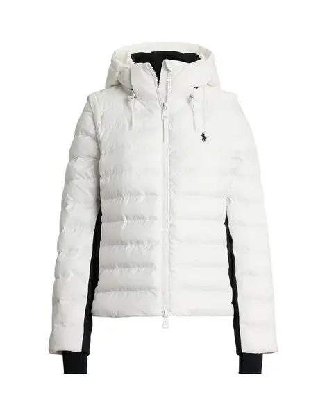 Polo Ralph Lauren Prechodná bunda  čierna / biela