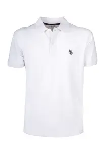 U.S. POLO ASSN. Tričko  čierna / biela