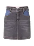 Munthe Sukňa 'SALBA'  modrá / čierny denim
