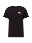 Tommy Jeans Tričko 'ESSENTIAL'  námornícka modrá / ohnivo červená / čierna / biela