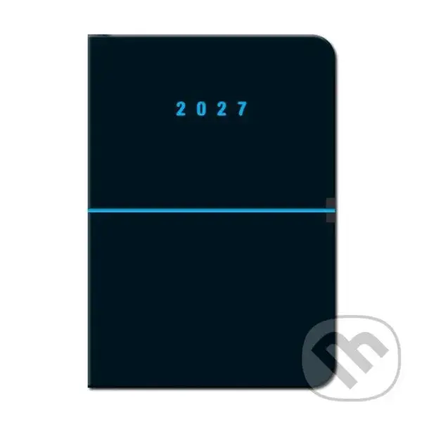 Týždenný diár CAPRI 2027 - čierny