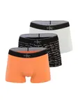 Calvin Klein Boxerky  svetlosivá / oranžová / čierna / biela