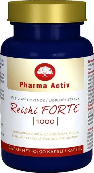 Pharma Activ Reishi FORTE 1000 90 kapslí