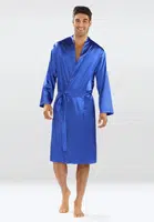 Pánský župan DKaren DKaren_Male_Housecoat_Christian_Cornflower