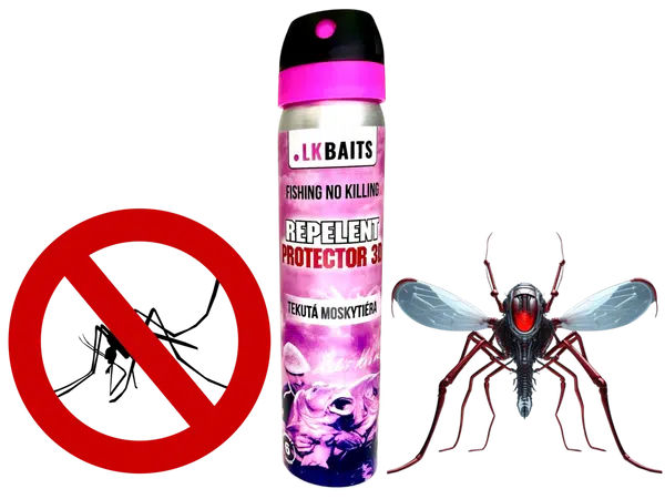 LK Baits Repelent Protector 3D - Tekutá moskytiéra 100ml