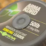 Korda šňůra Arma Kord Sinking Leader 30lb 13,6kg