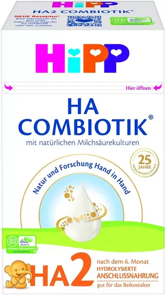 Hipp Pokračovací kojenecká výživa HA2 Combiotik 600 g