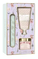 Dárková sada péče o ruce s pilníkem levandule a šípek