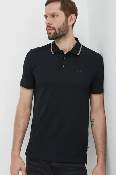 BOSS polo tričko pánske bavlnené Parlay 190