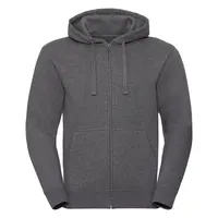 Men's Authentic Melange Zipped Hooded Sweat Russell