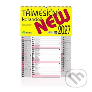 New 2027 - nástěnný kalendář