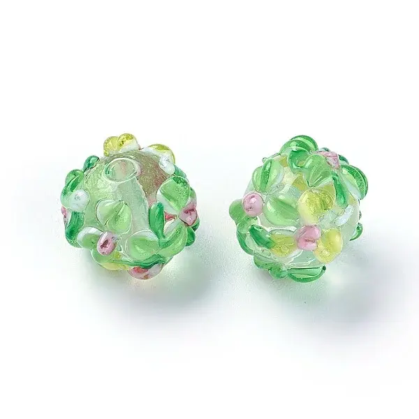 Handmade Bumpy Lampwork Beads