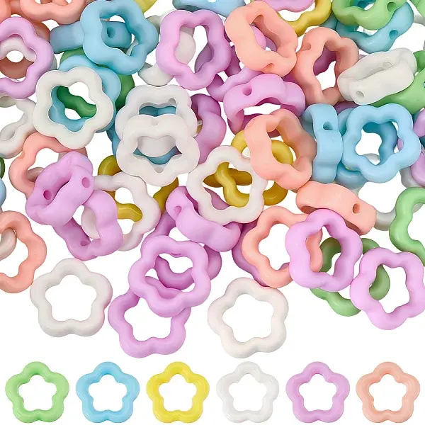 100Pcs Acrylic Bead Frame